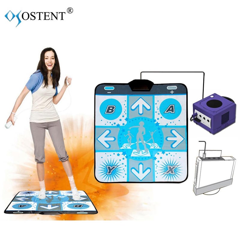 OSTENT Non-slip Dance Pad Dancing Mat for Nintendo Wii Gamecube NGC Console Dance Revolution DDR Video Games - Image 2